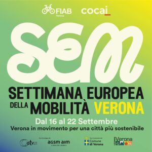 Alberi monumentali in bici, locandina eventi SEM Verona 2024