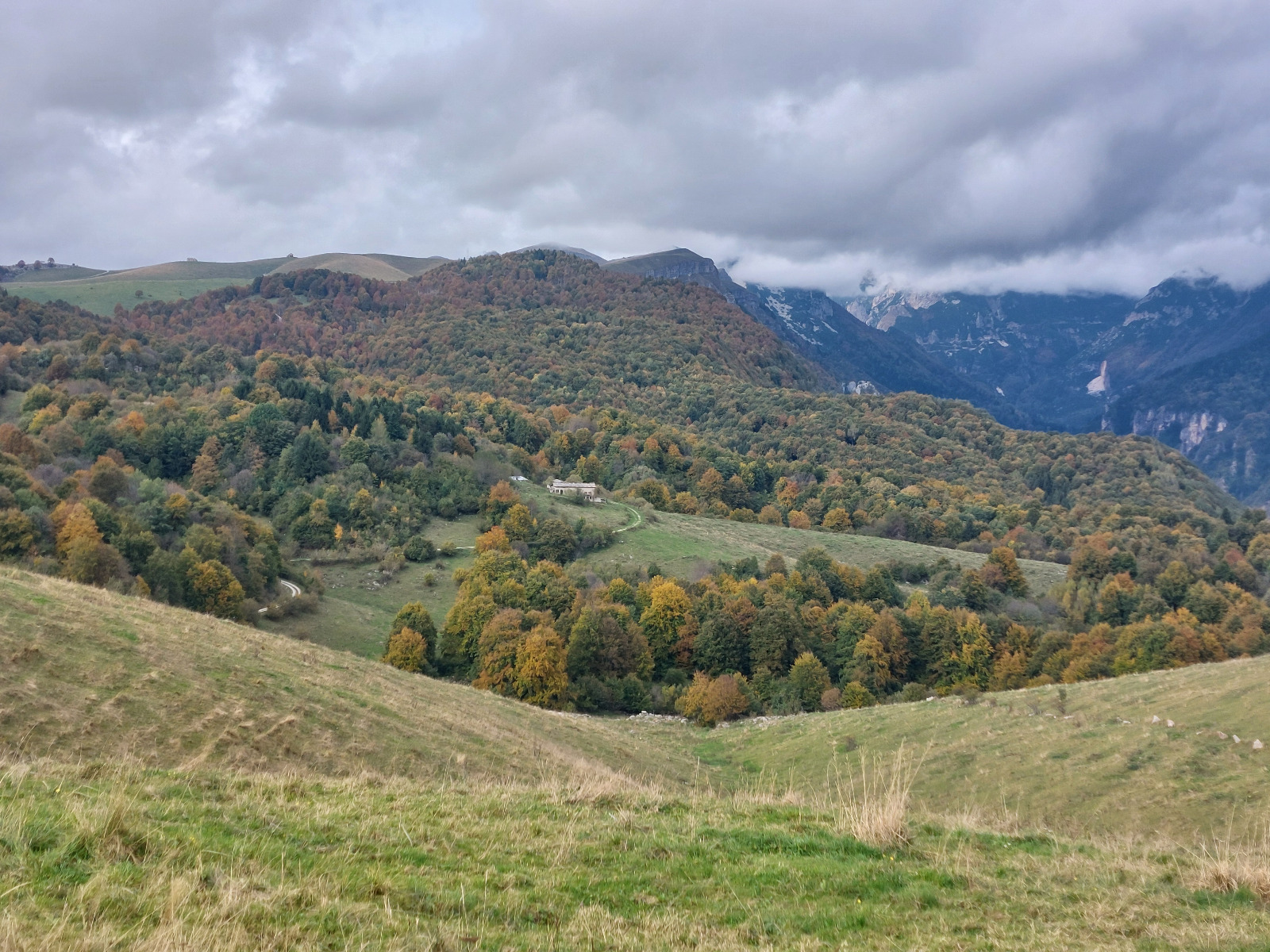 Colori autunnali in Lessinia