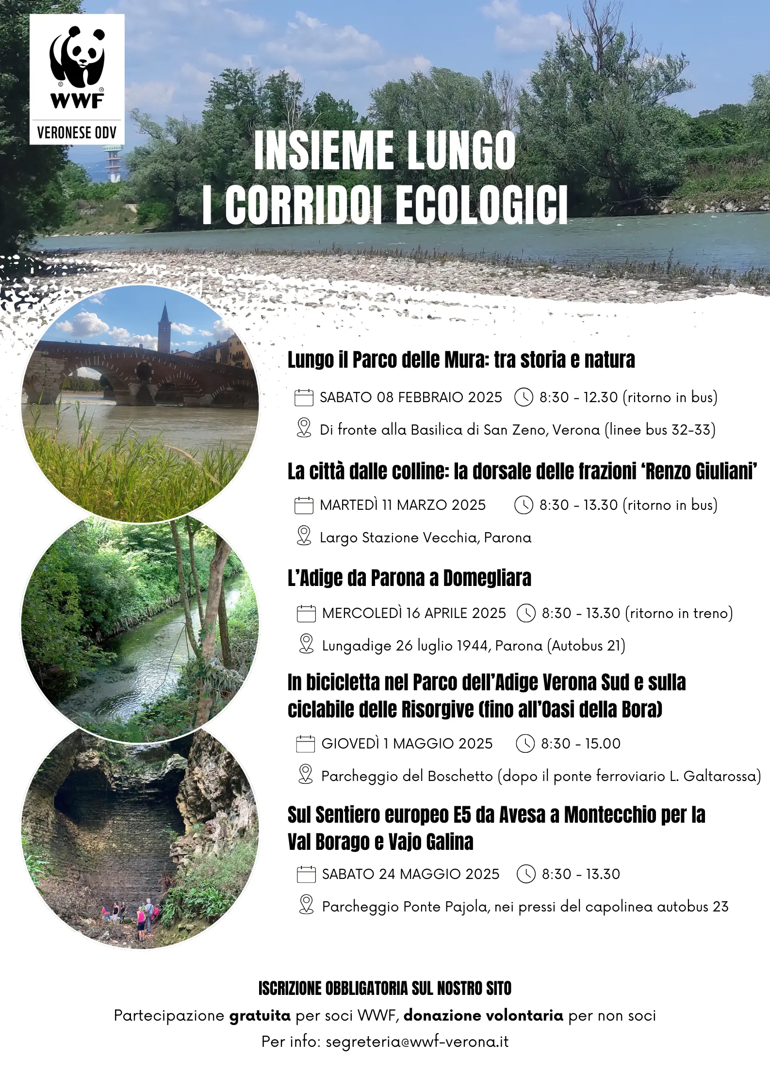 Locandina Corridoi ecologici